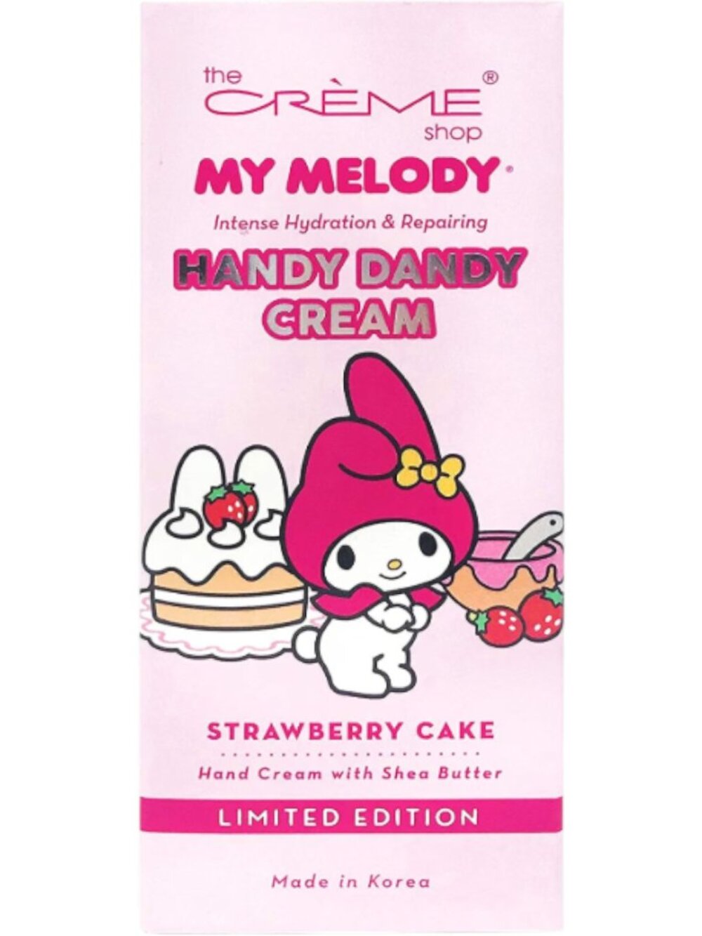 NEW the Creme Shop x My Melody Hand Cream | Strawberry Cake